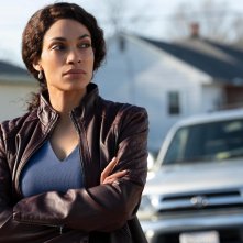 Dopesick - Dichiarazione di dipendenza: Rosario Dawson in un'immagine della serie