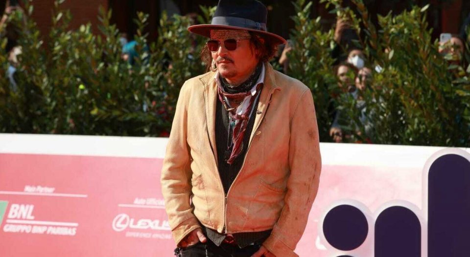 Johnny Depp Roma Festa 2021 2