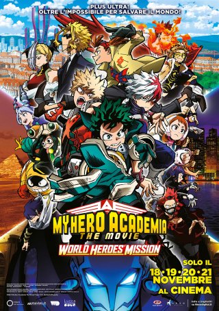 Locandina di My Hero Academia The Movie: World Heroes' Mission