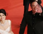 Quentin Tarantino e sua moglie sul red carpet di Roma 2021 (FOTO)