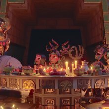 Maya e i tre guerrieri: una scena della serie