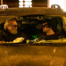 Una notte da Dottore: Diego Abatantuono e Frank Matano in una scena del film