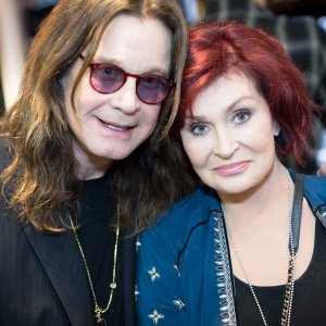 Il rocker Ozzy Osbourne e sua moglie Sharon Osbourne