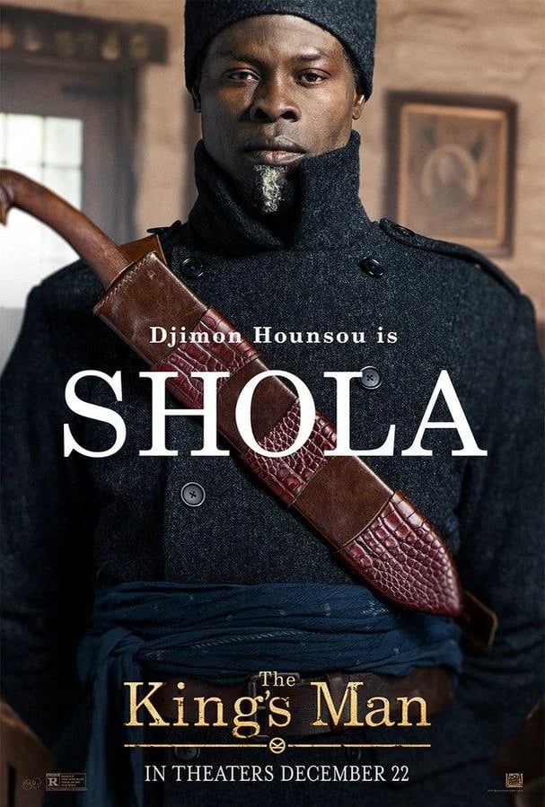 The Kings Man Posters Djimon Honsou As Shola