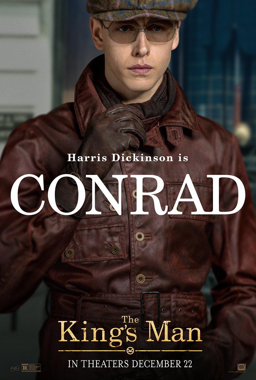 The Kings Man Posters Harris Dickinson As Conrad