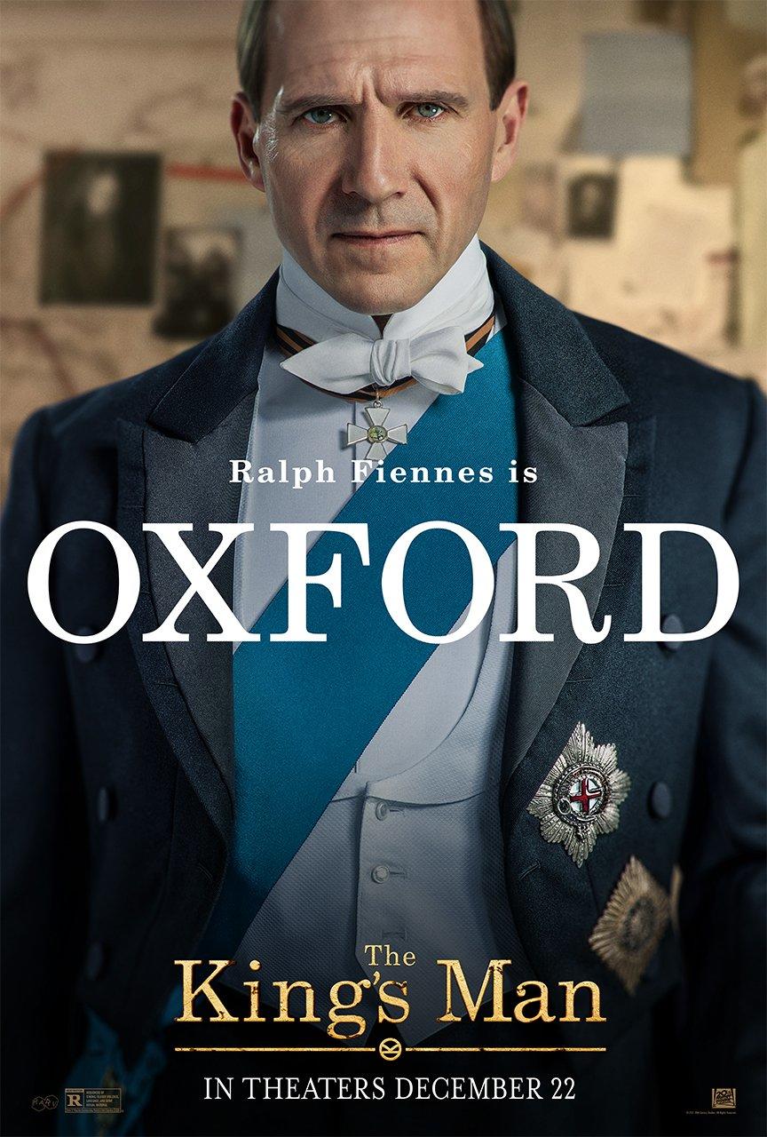 The Kings Man Posters Ralph Fiennes As Oxford