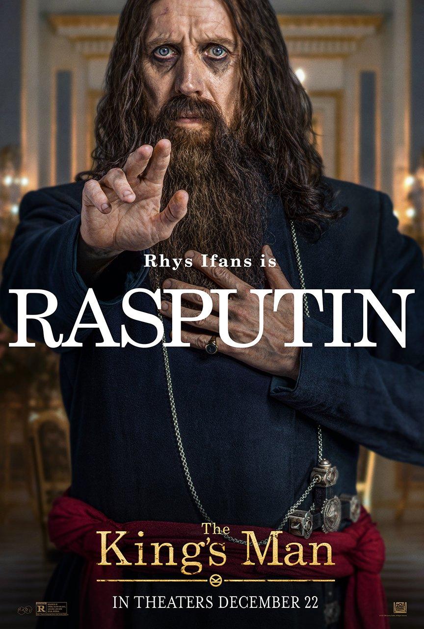 The Kings Man Posters Rhys Ifans As Rasputin