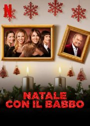 Locandina di Natale con il Babbo
