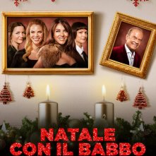 Locandina di Natale con il Babbo