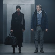 Army of Thieves: Matthias Schweighöfer, Nathalie Emmanuel in una scena