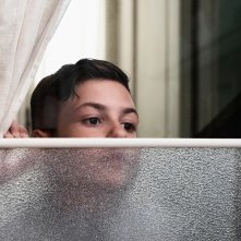 Il bambino nascosto: Giuseppe Pirozzi in una scena del film