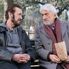 Io sono Babbo Natale: Gigi Proietti e Marco Giallini in un'immagine