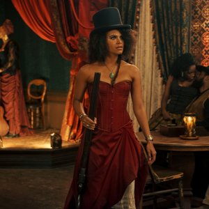 The Harder They Fall: Zazie Beetz in una scena del film