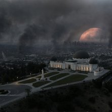 Moonfall: una foto del film di Roland Emmerich