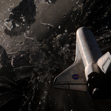 Moonfall: una foto del film di Roland Emmerich