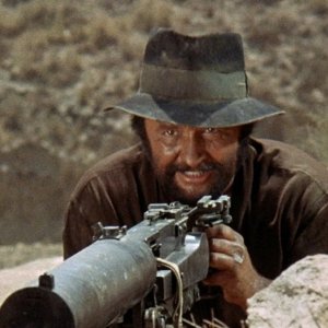 Giù la testa: Rod Steiger in una scena del film