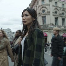Eternals: Gemma Chan durante una scena