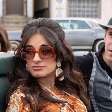 I molti santi del New Jersey: Alessandro Nivola, Michael Gandolfini, Michela De Rossi in una scena del film