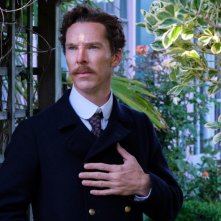 Il visionario mondo di Louis Wain: Benedict Cumberbatch in un momento del film