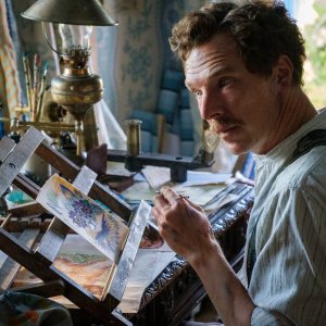 Il visionario mondo di Louis Wain: Benedict Cumberbatch in una scena del film