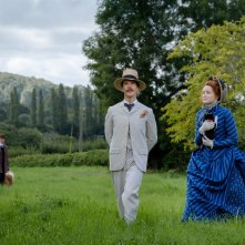 Il visionario mondo di Louis Wain: Benedict Cumberbatch e Claire Foy in una scena