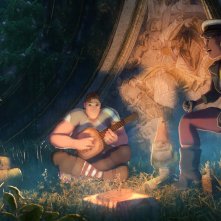 Yaya E Lenni - The Walking Liberty: una scena del film animato