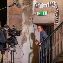 Io e Angela: un'immagine dal set