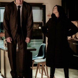 Io e Angela: Ilenia Pastorelli durante una scena