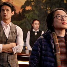 Love Hard: Harry Shum Jr. e Jimmy O. Yang in una scena del film