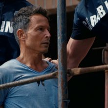 Yara: Roberto Zibetti durante la scena dell'arresto