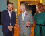 Leonardo DiCaprio incontra il principe Carlo al COP26 di Glasgow (FOTO)