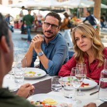 Per tutta la vita: Claudia Gerini e Luca Bizzarri in una scena