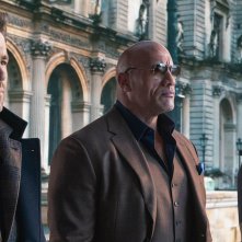 Red Notice: Ryan Reynolds, Dwayne Johnson e Gal Gadot in una scena
