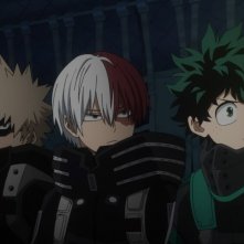 My Hero Academia: World Heroes' Mission, una scena del film animato