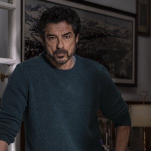 Un professore: Alessandro Gassmann in una scena