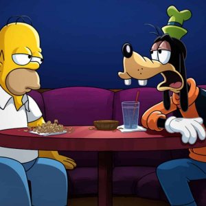 I Simpson in Plusaversary: un'immagine del corto