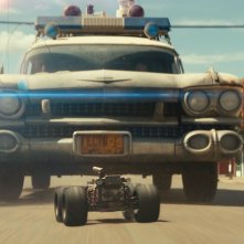 Ghostbusters: Legacy, Ecto-1 in una scena d'azione