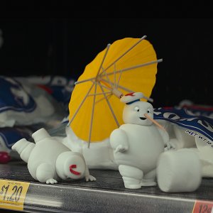 Ghostbusters: Legacy, i piccoli marshmallows in una scena del film