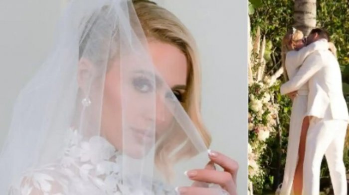 Paris Hilton si è sposata con Carter Reum, le foto del matrimonio
