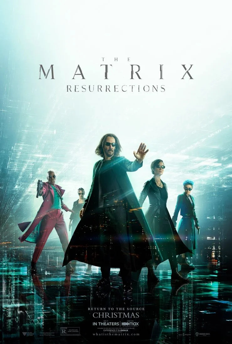 Matrix 4 Resurrections Poster Full Size