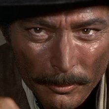 Il buono, il brutto, il cattivo: Lee Van Cleef in una scena del film