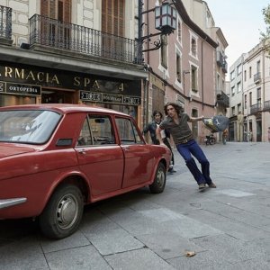 Le leggi della frontiera: una sequenza del film