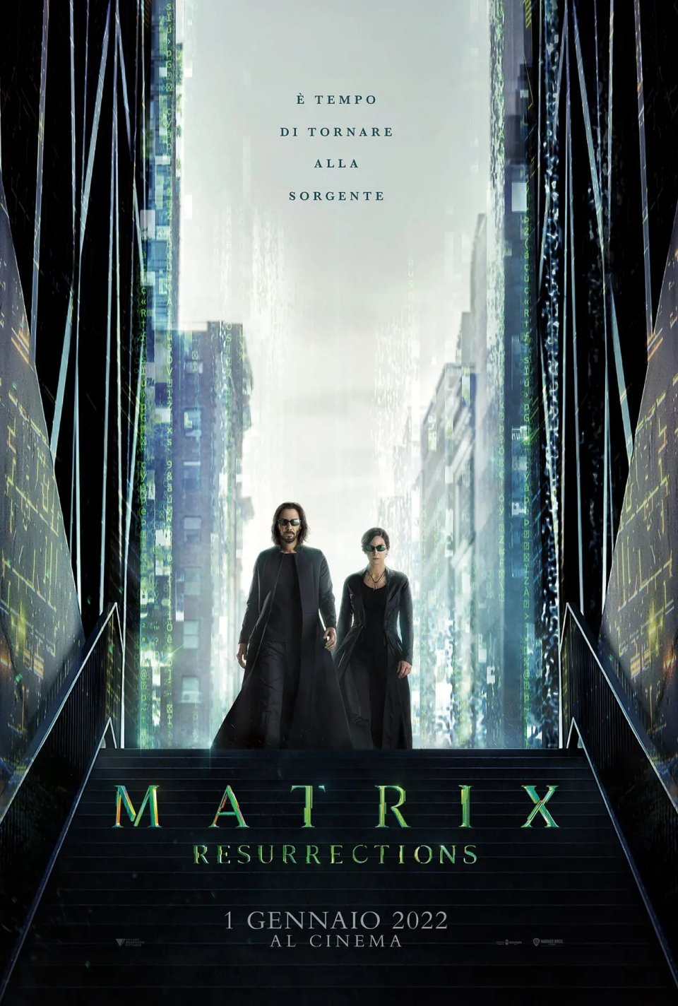 Matrix Resurrection Poster Ita
