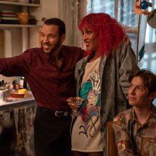 Tick, Tick... Boom!: Robin De Jesus, MJ Rodriguez e Ben Levi Ross in una scena del film