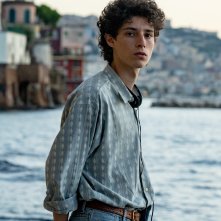 È stata la mano di Dio: Filippo Scotti in una scena