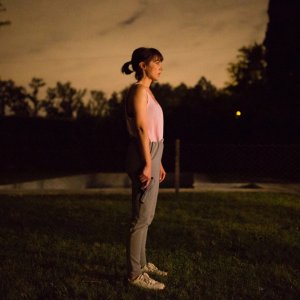 La festa silenziosa: Jazmìn Stuart in una scena del film