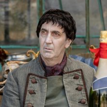 Una famiglia mostruosa: Paolo Calabresi durante una scena