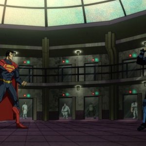 Injustice: una scena del film animato