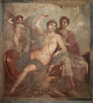 Pompei Eros E Mito Marte E Venere Museo Archeologico Nazionale Di Napoli