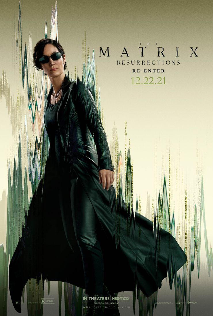 Matrix Resurrections Carrie Ann Moss As Trinity